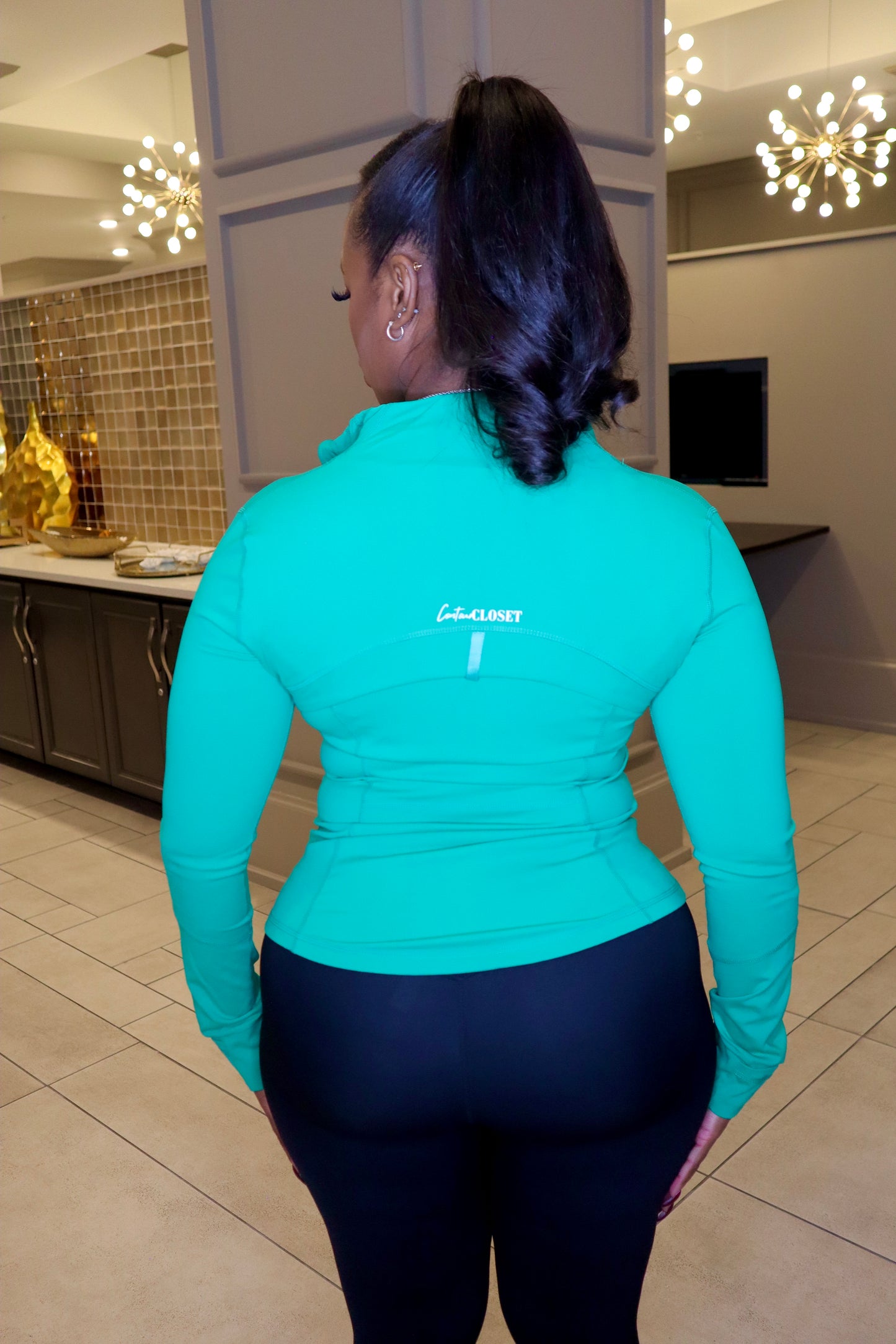 Lulu Who Fit Jacket - Mint Green