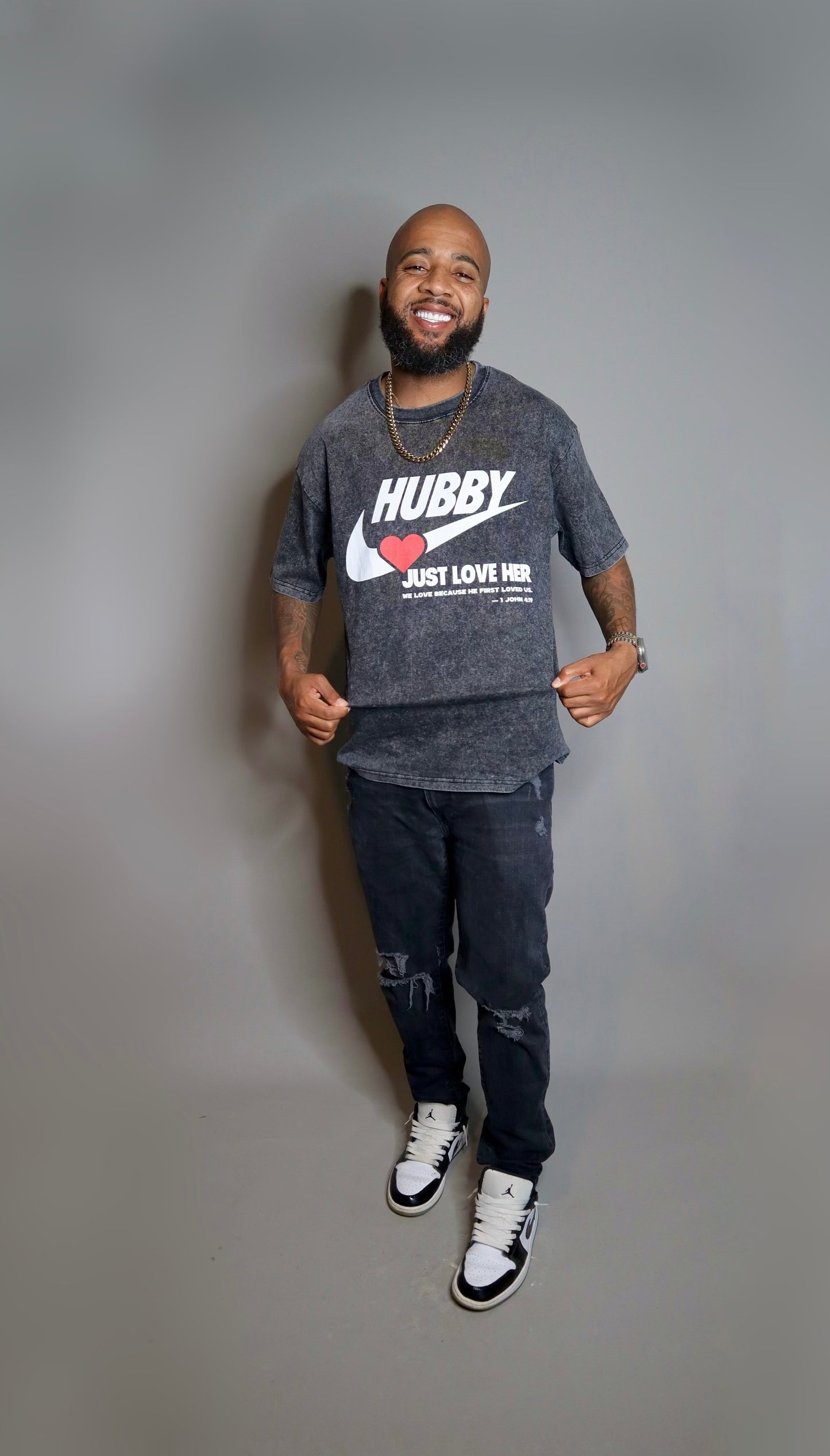 Just Love Acid Wash Tee