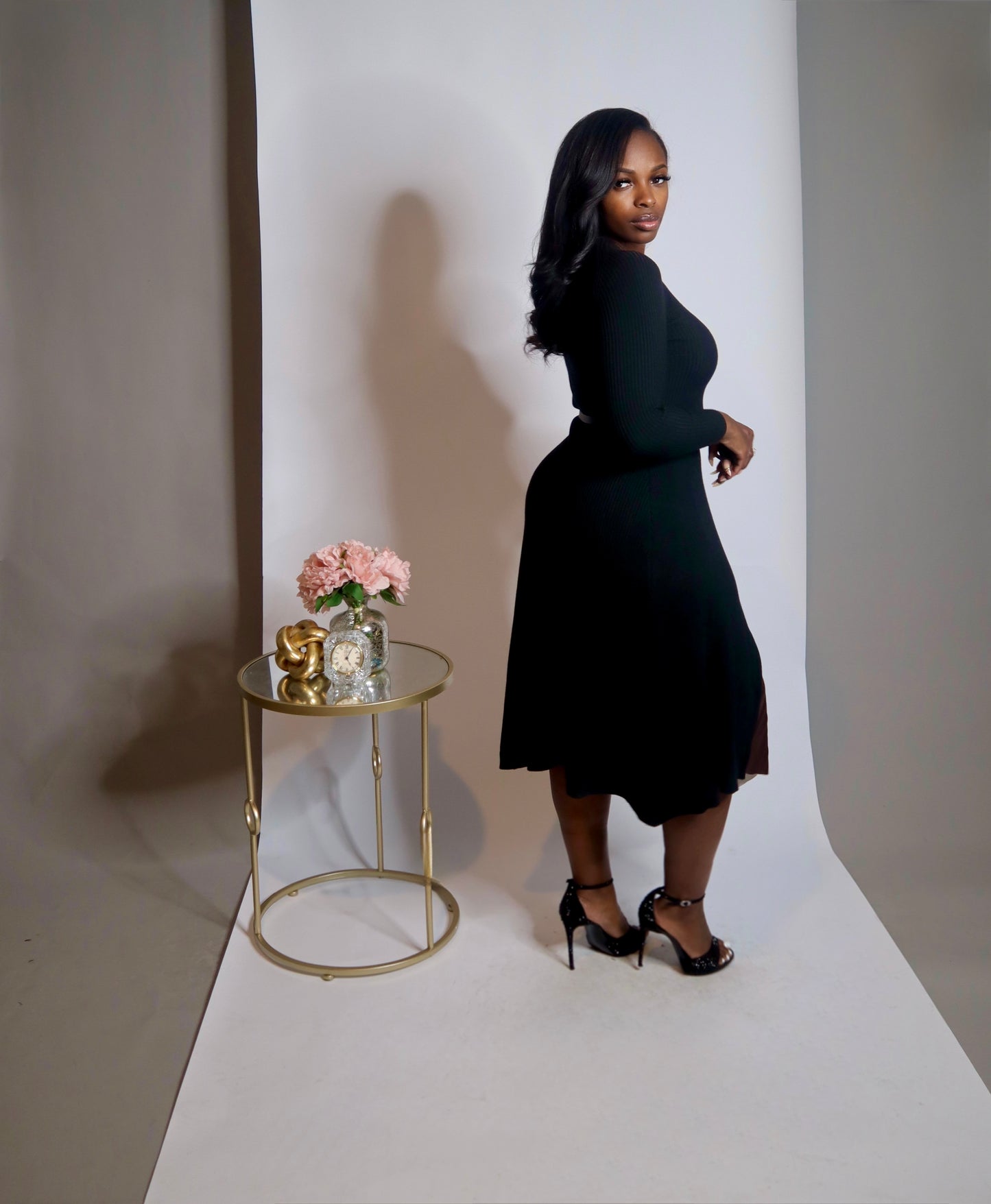 Night Moth Sweater Dress