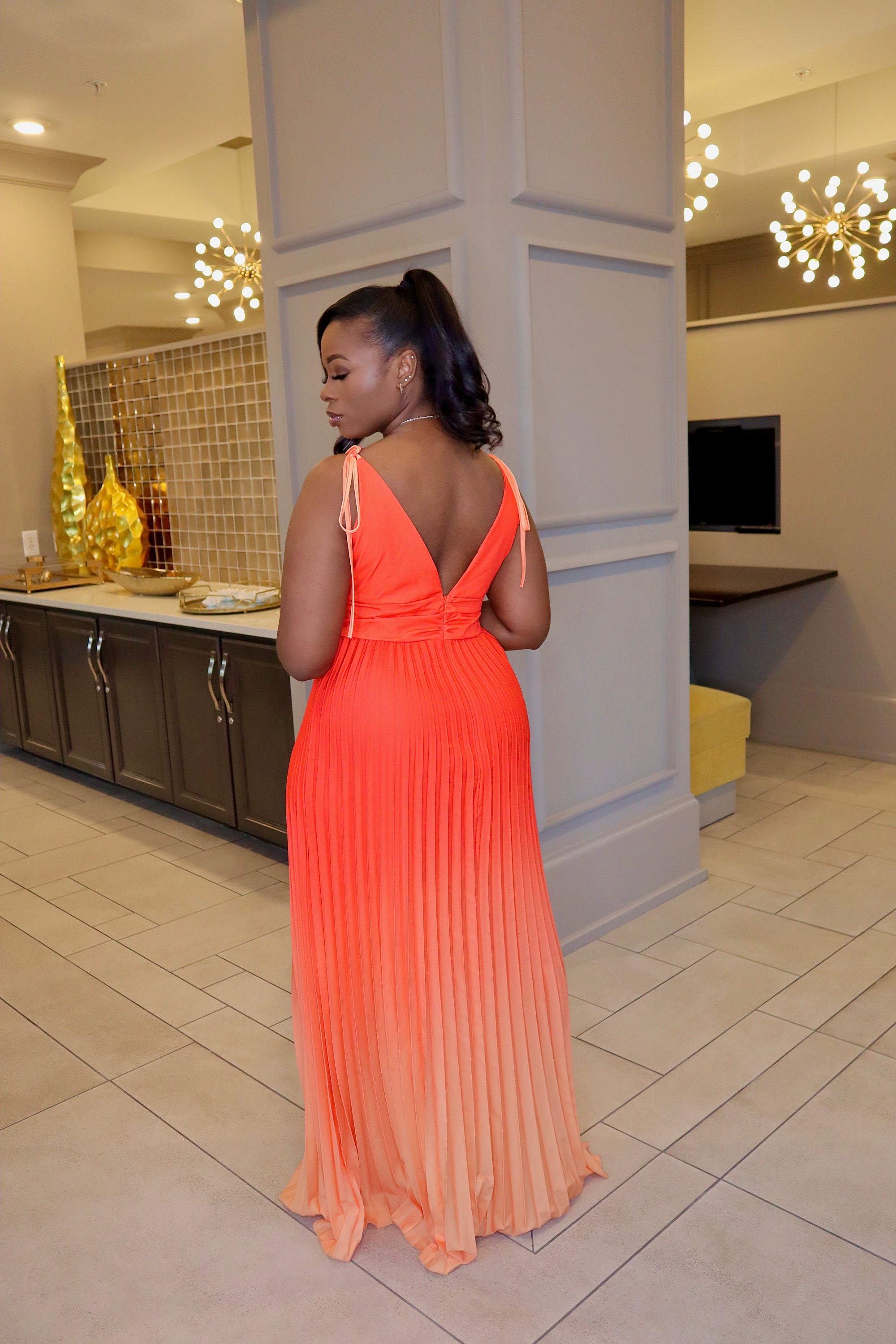 Peach Bellini Sundress