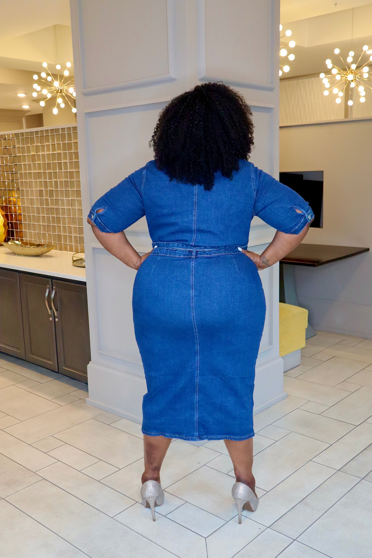 Blue Belle Denim Dress