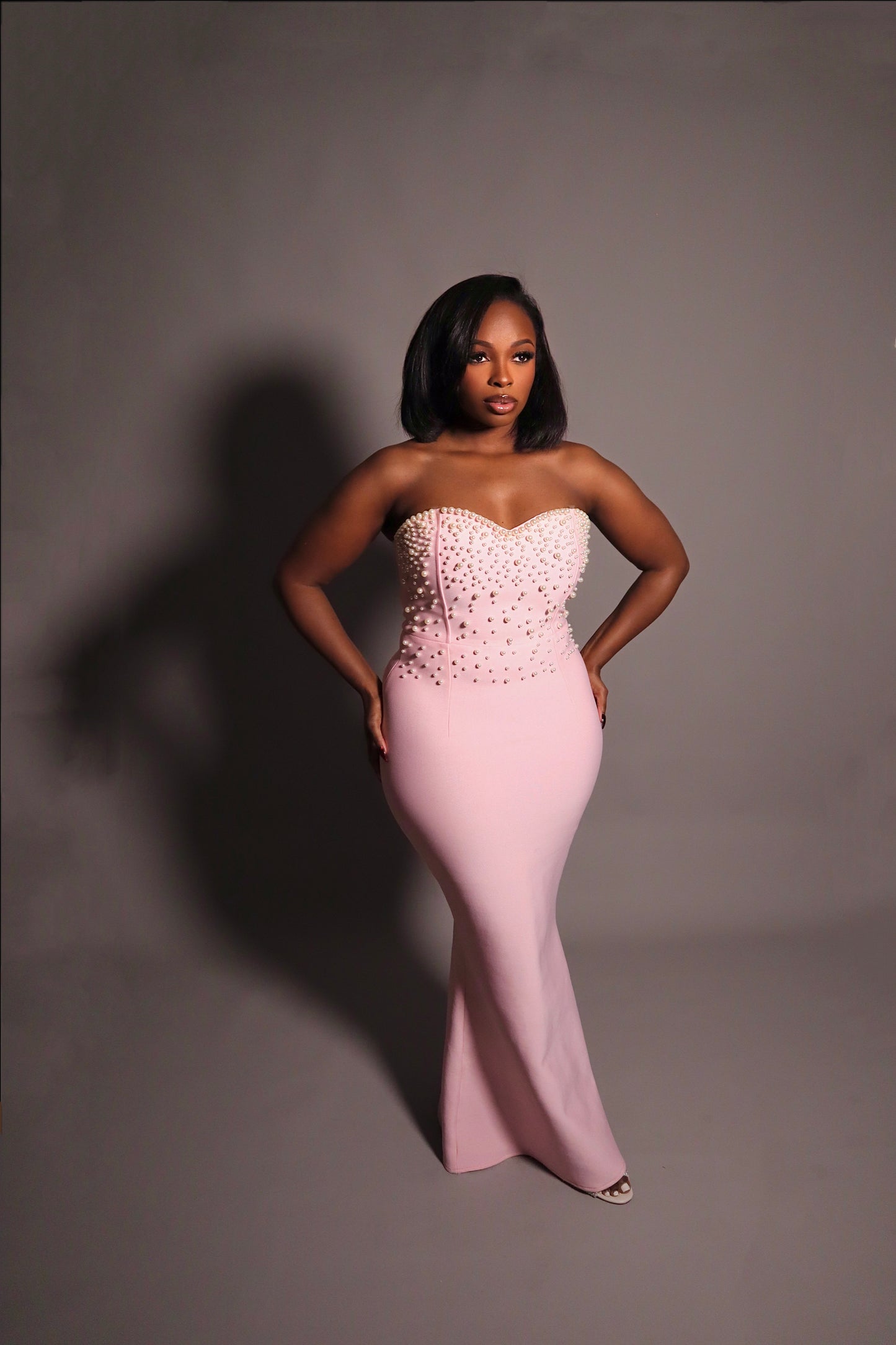 Princess Pink Pearl Dress