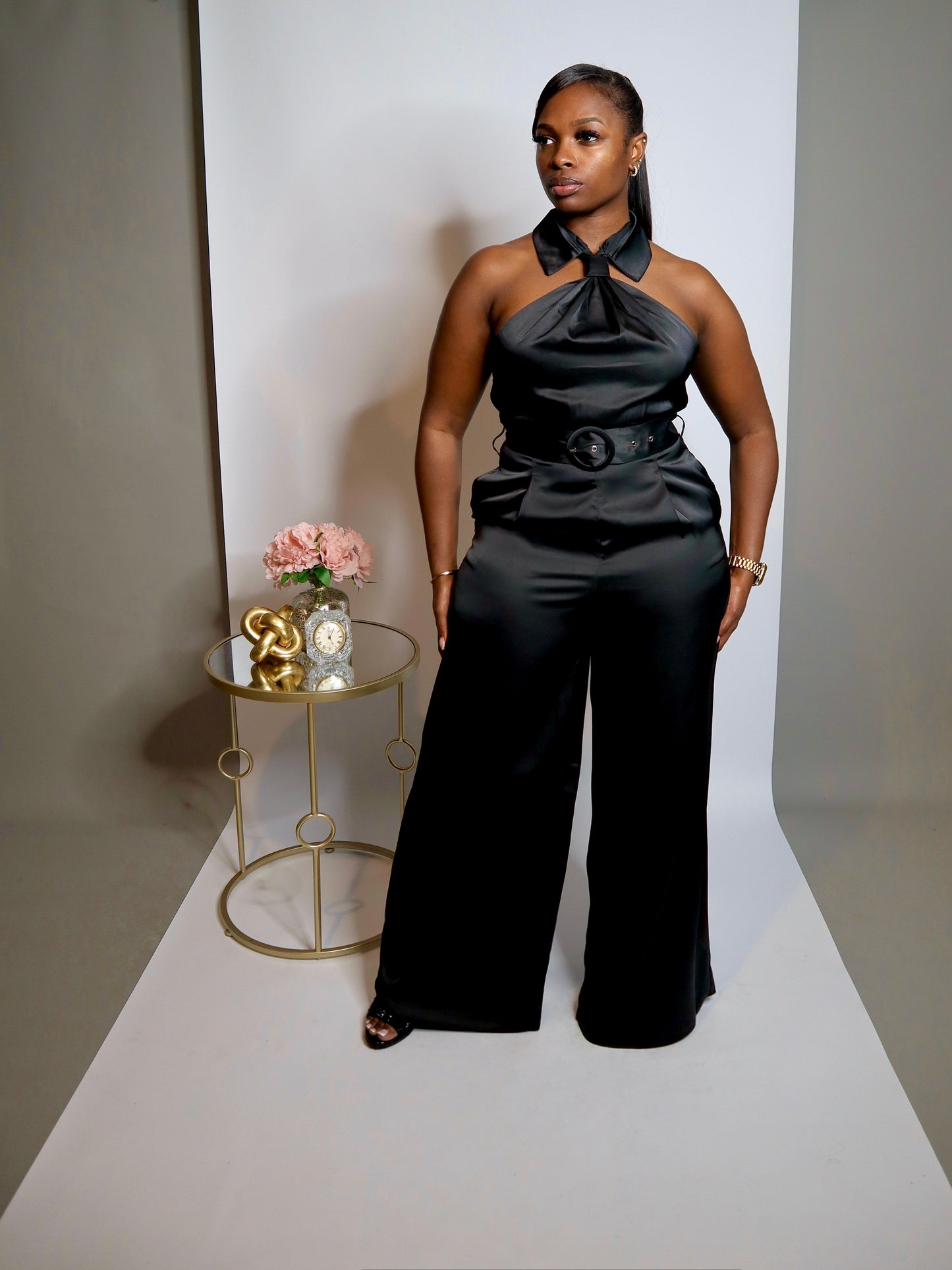 Mrs. Smith Silk Jumpsuit