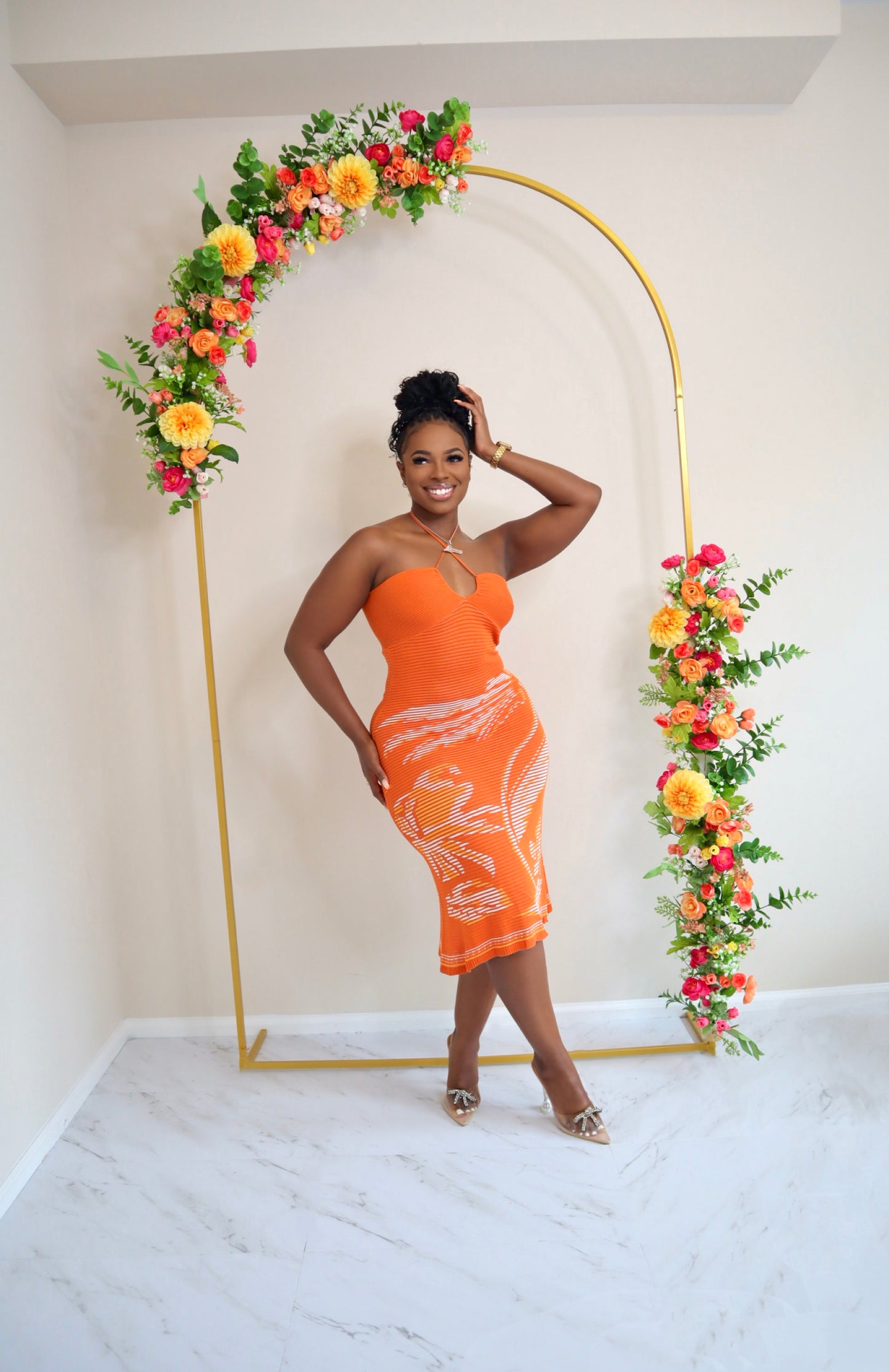 Flirty Sunkist Maxi