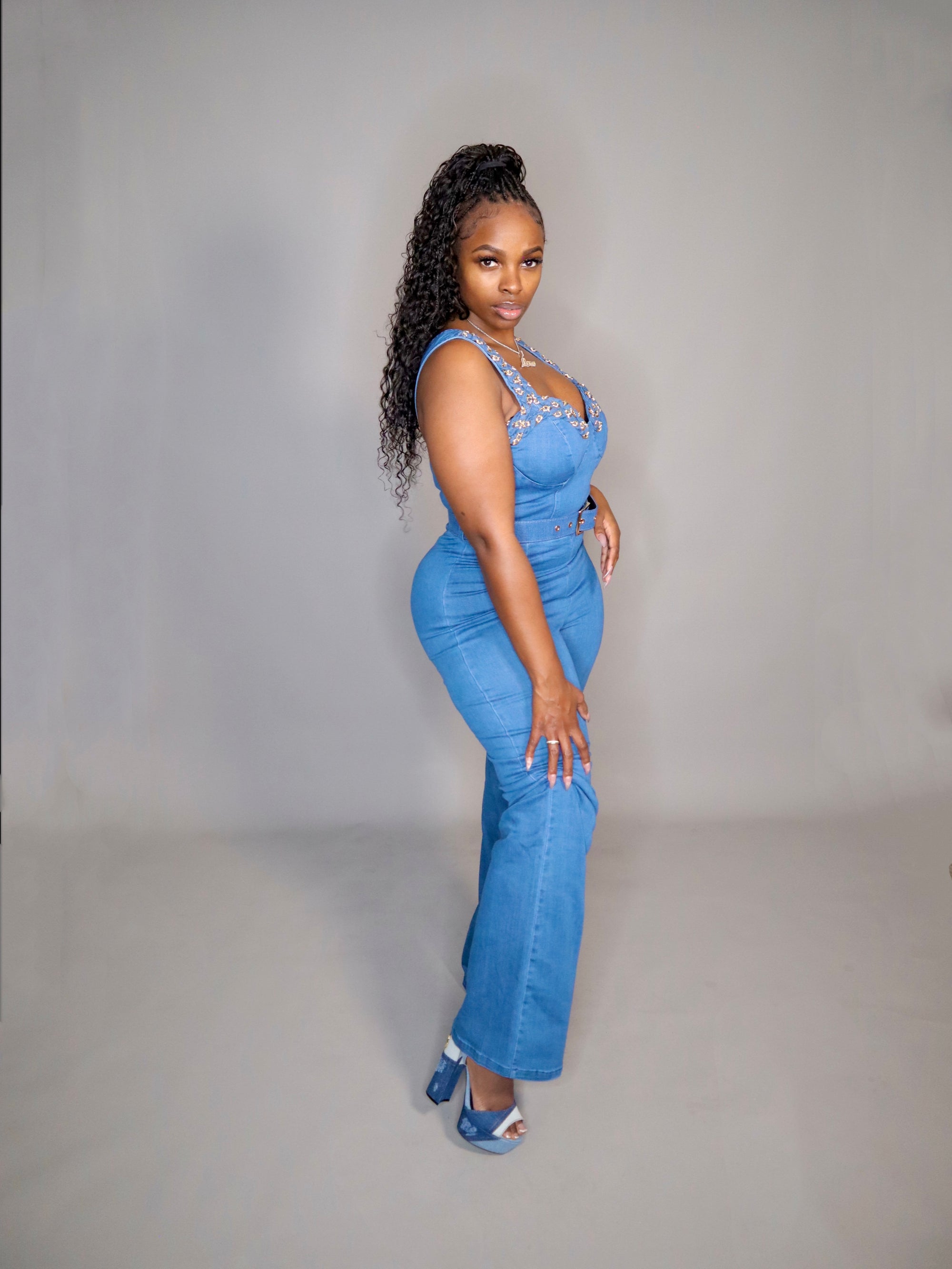 Diva Denim Chain Set