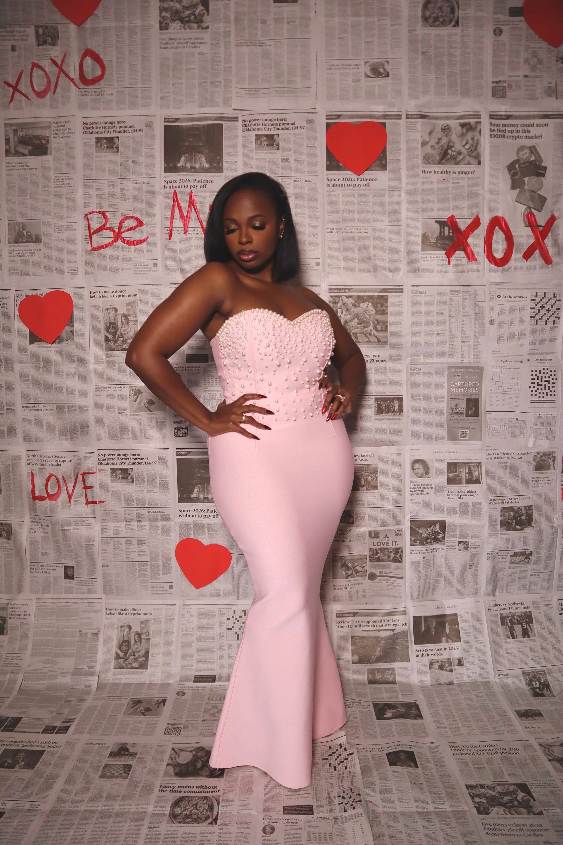 Princess Pink Pearl Dress The Contour Closet Princess Pink Pearl Dress The Contour Closet