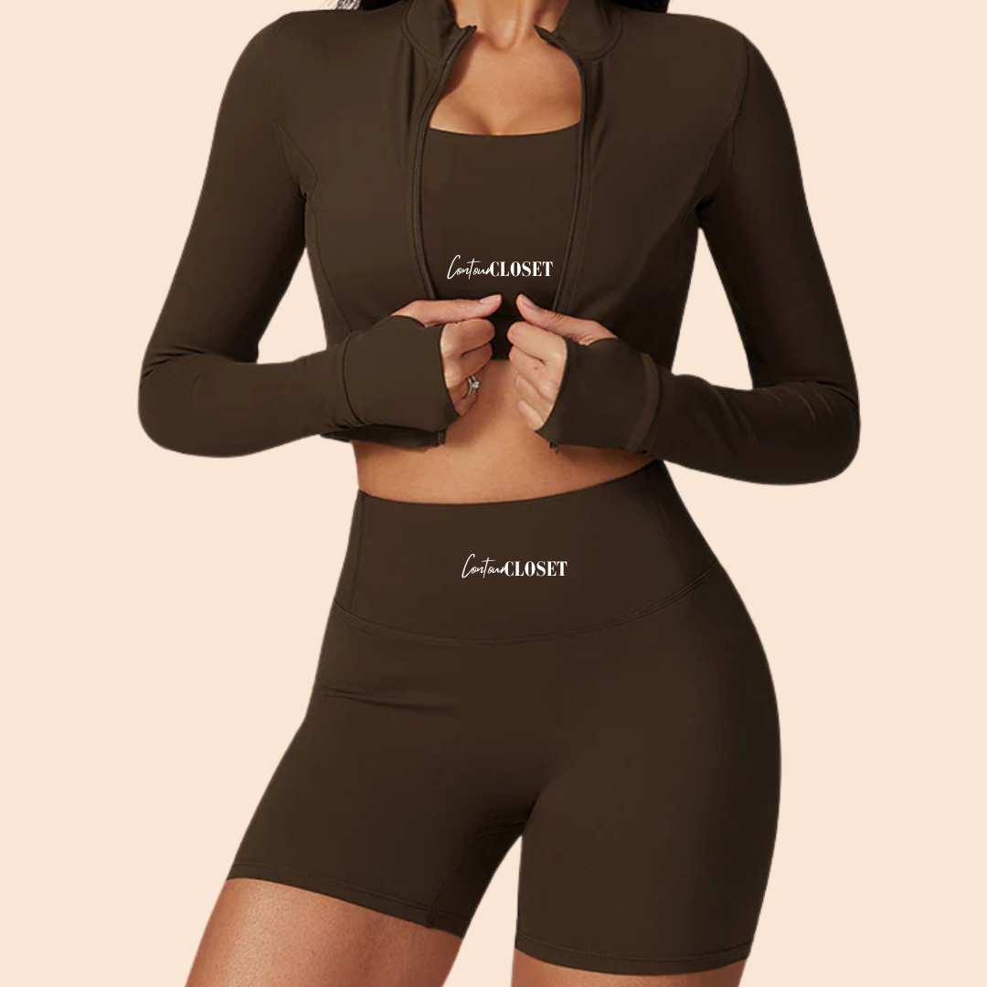 Contour Fit 3 Piece Short Set