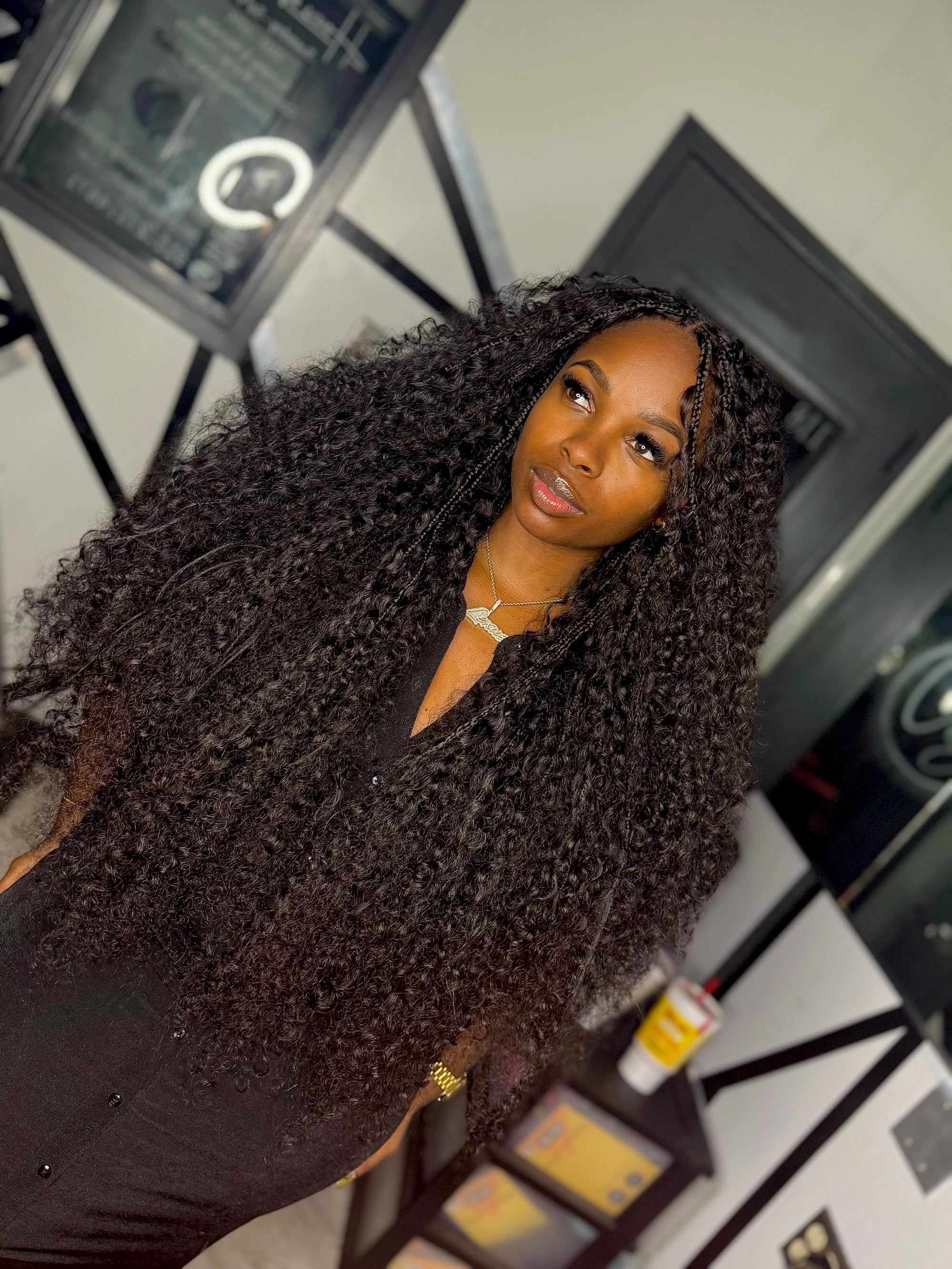 Burmese Curly Bulk Braiding Hair