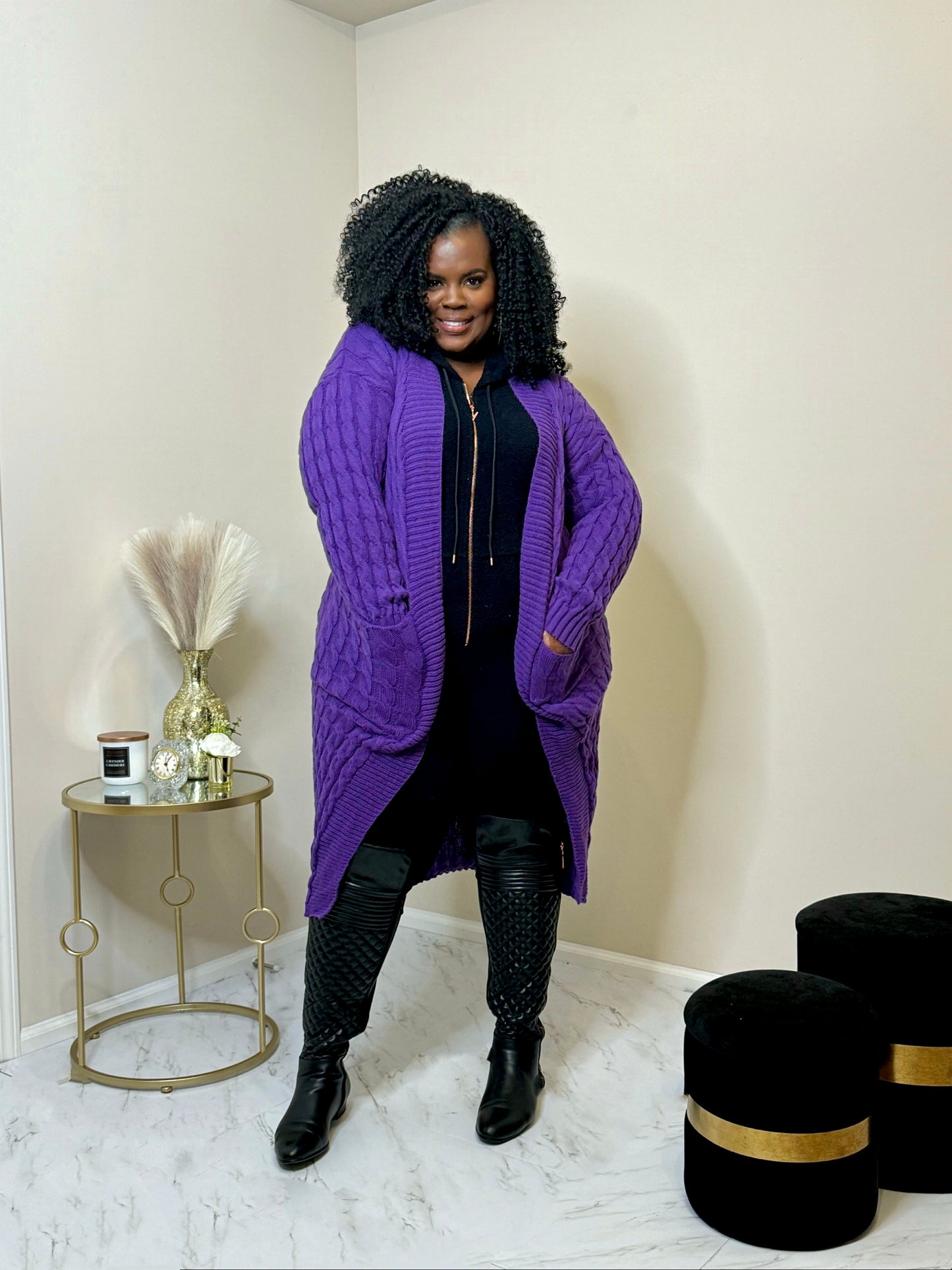 Sugar Plum Knit Cardigan