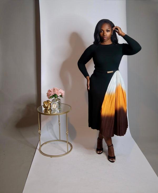 Night Moth Sweater Dress