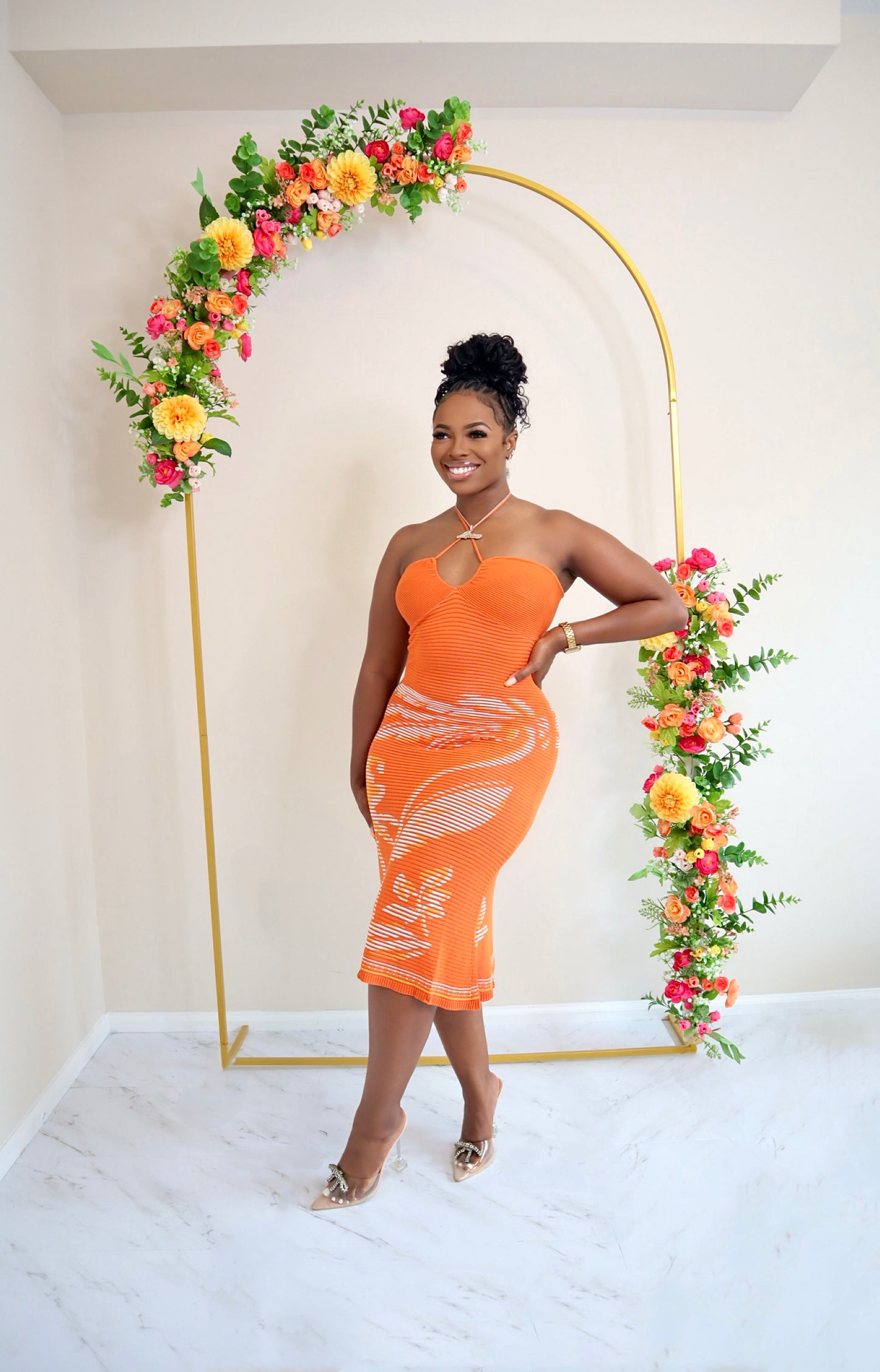 Flirty Sunkist Maxi