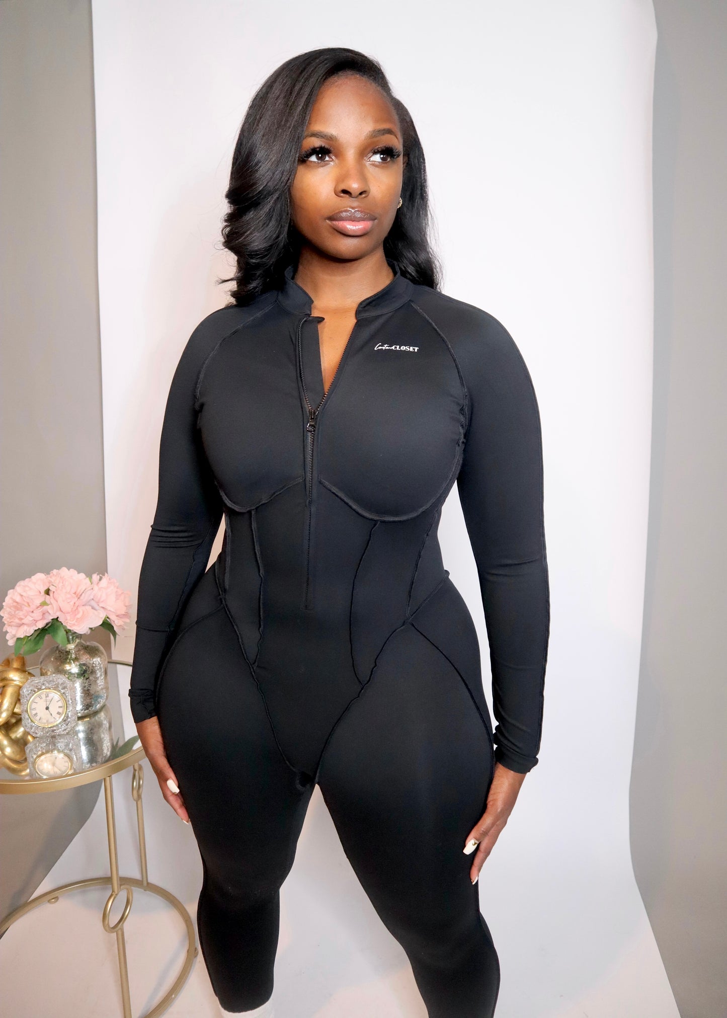 Sculpt & Serve Contour Jumpsuit