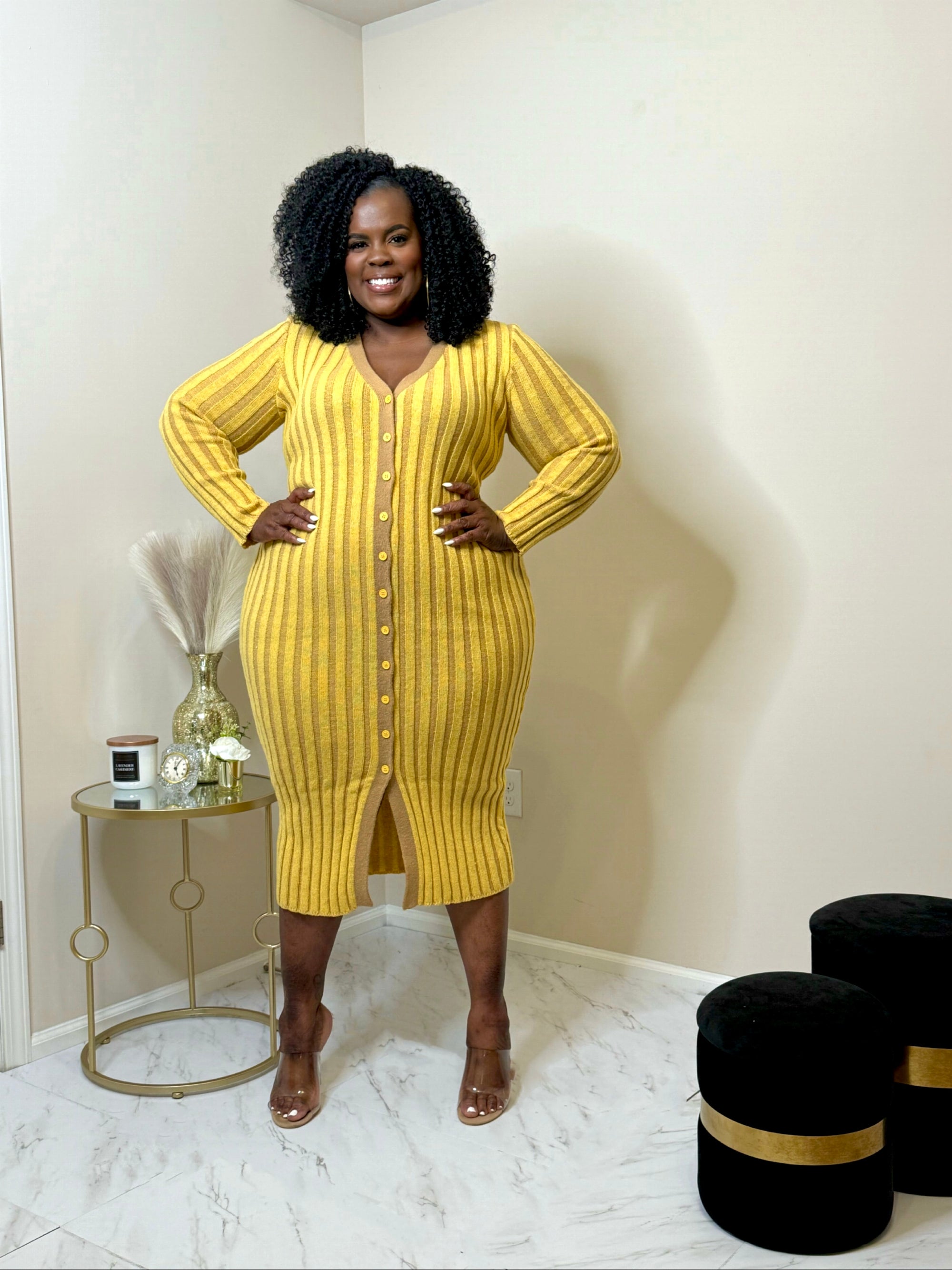 Sunflower Knit Sweater Dress Sunflower Knit Sweater Dress