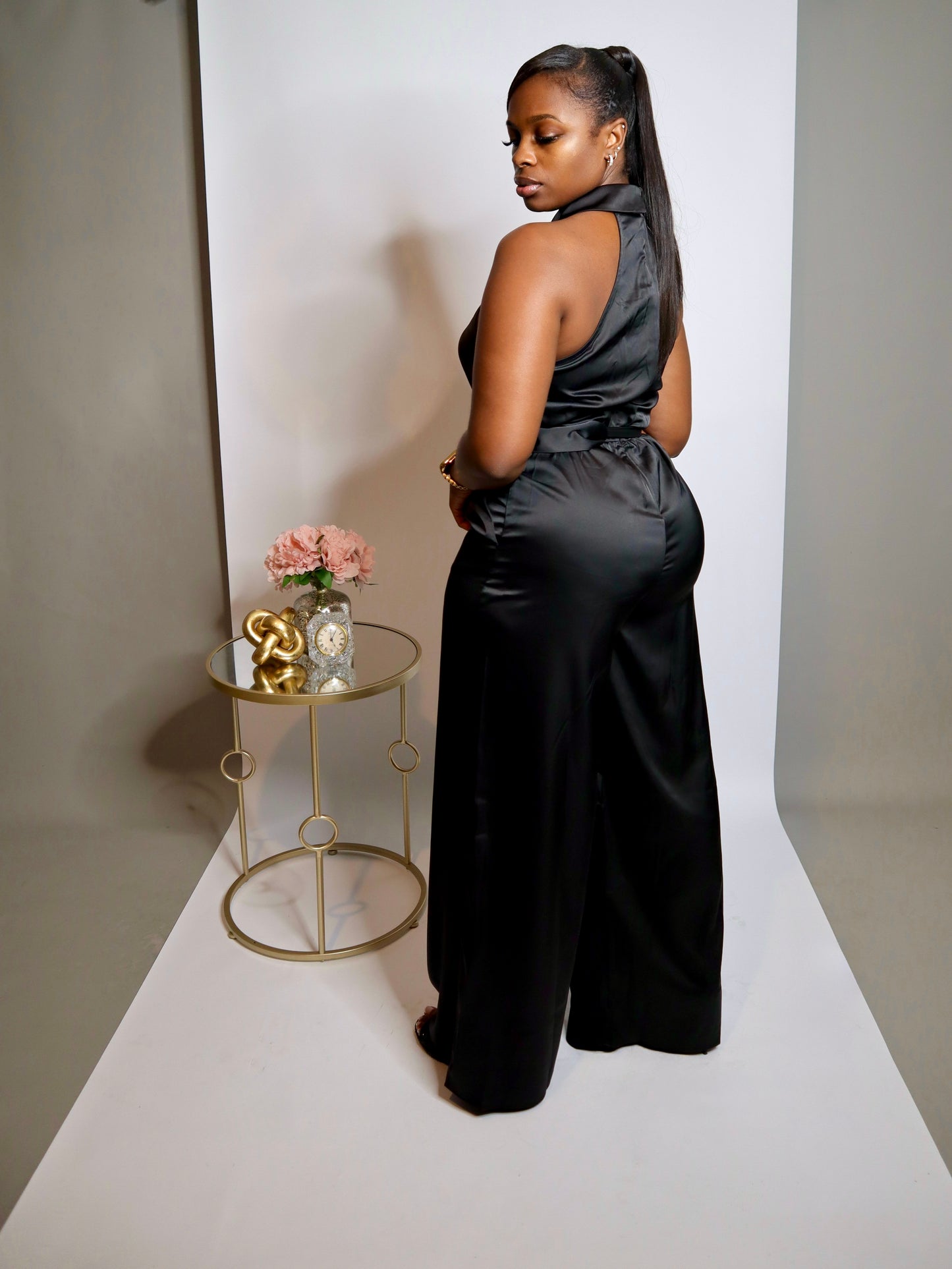 Mrs. Smith Silk Jumpsuit