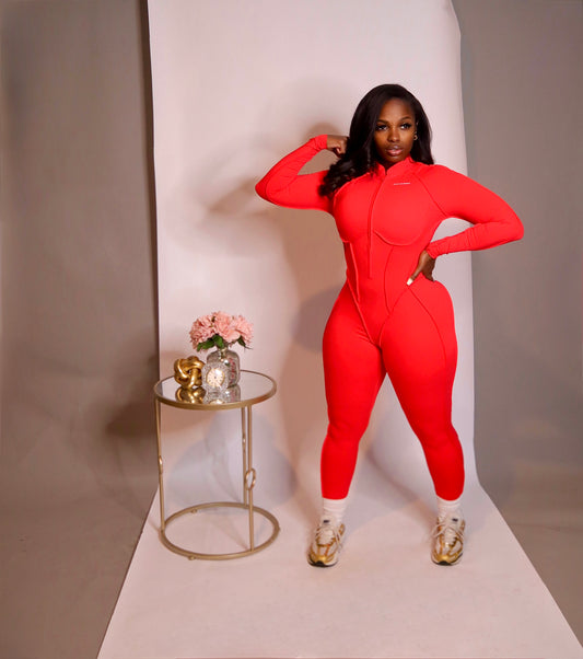 Sculpt & Serve Contour Jumpsuit