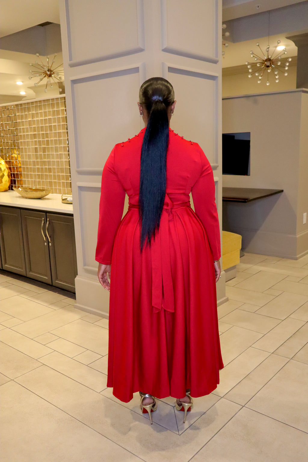 Christmas Carol Pearls Dress