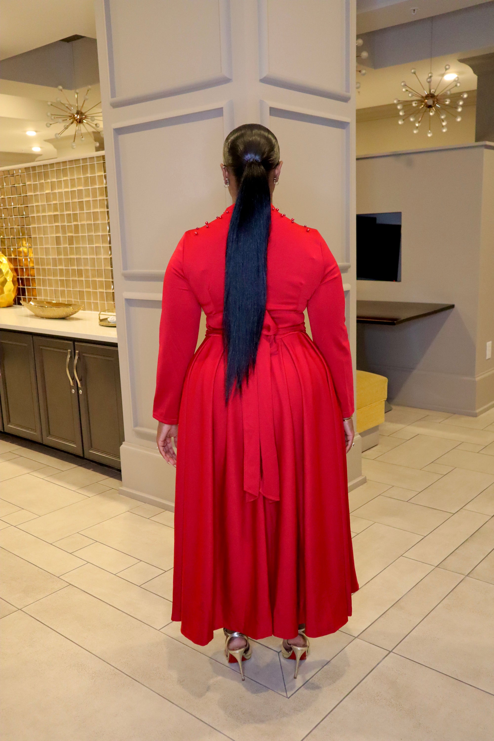 Christmas Carol Pearls Dress