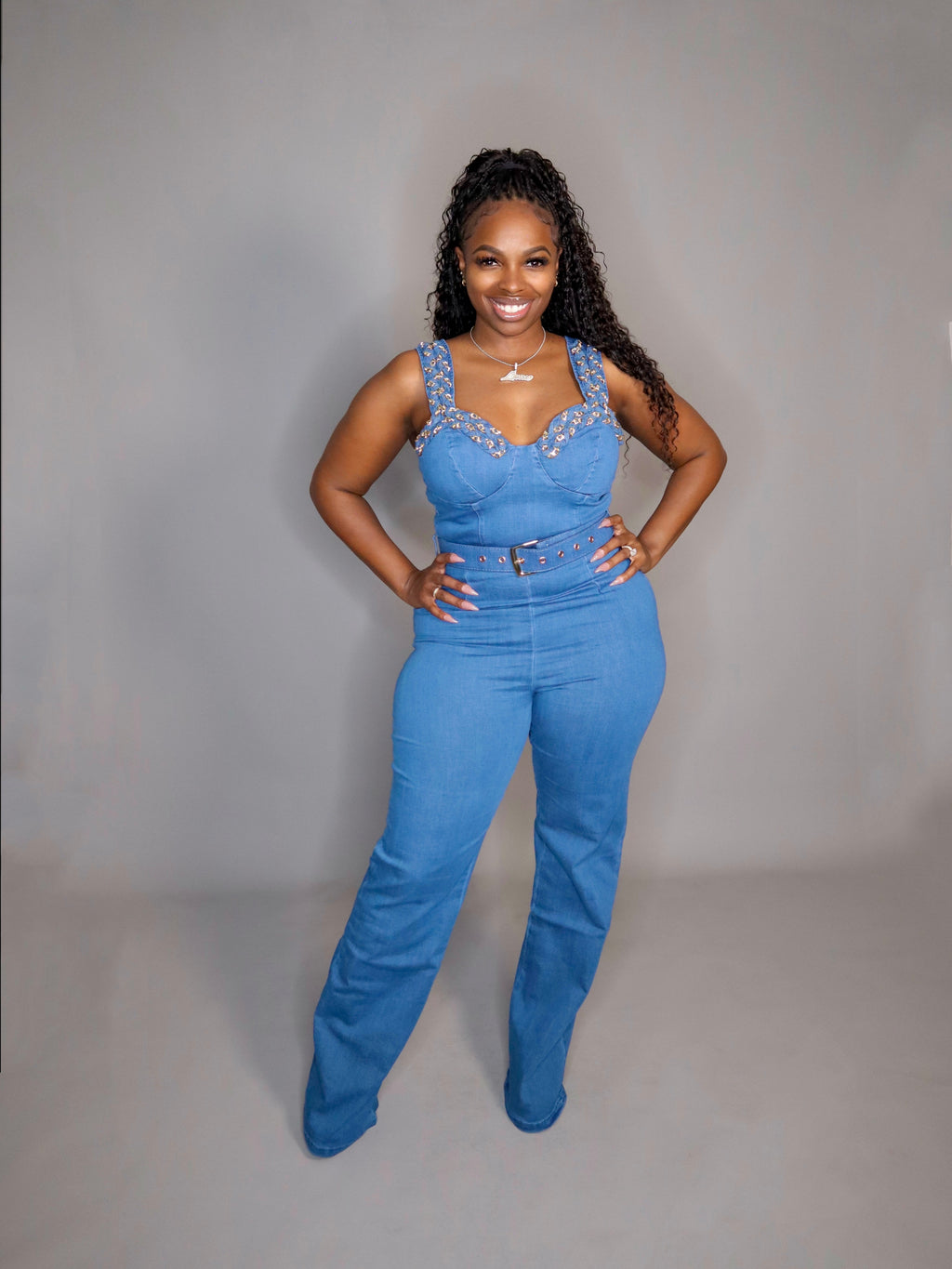 Diva Denim Chain Set