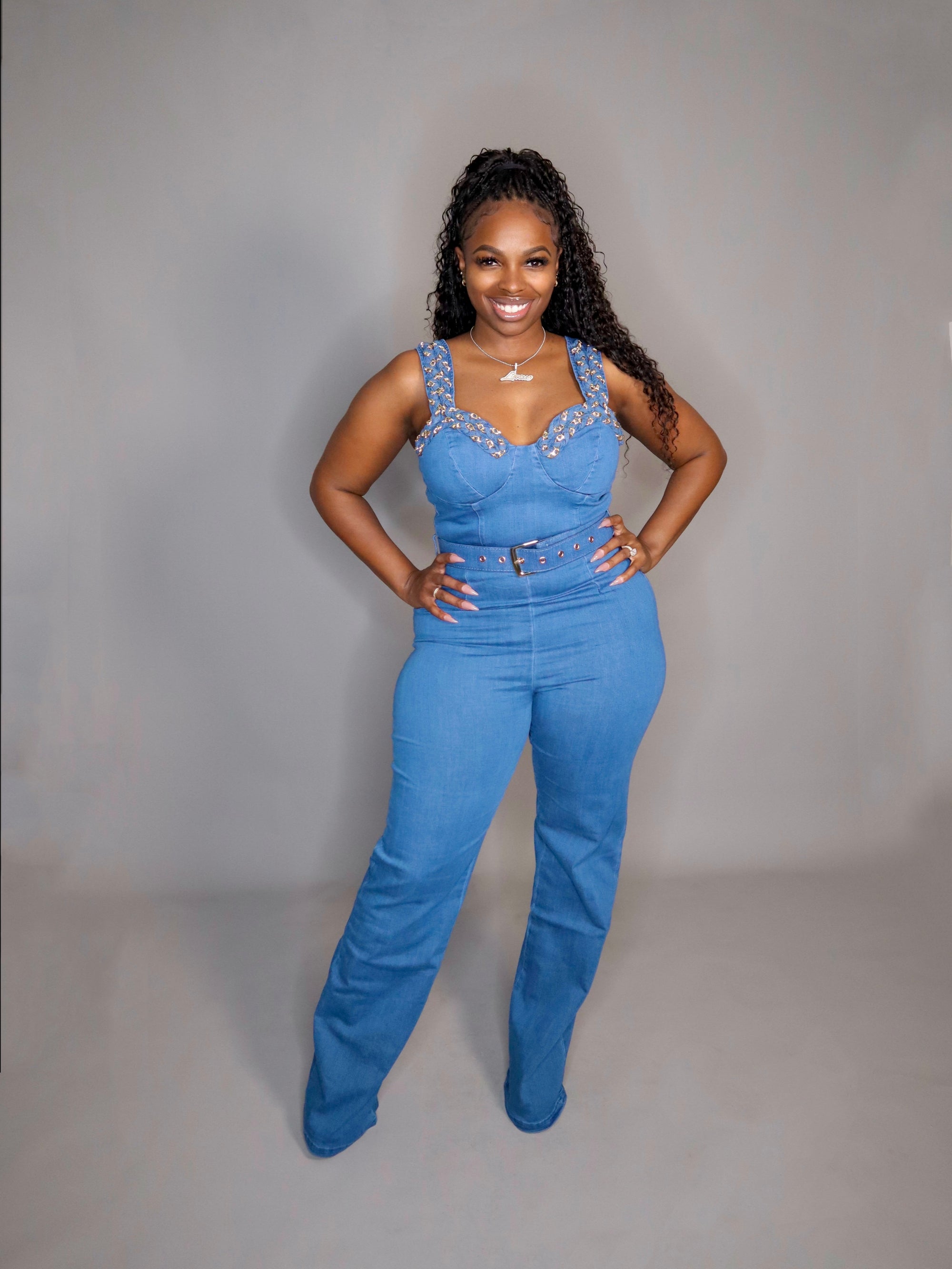 Diva Denim Chain Set