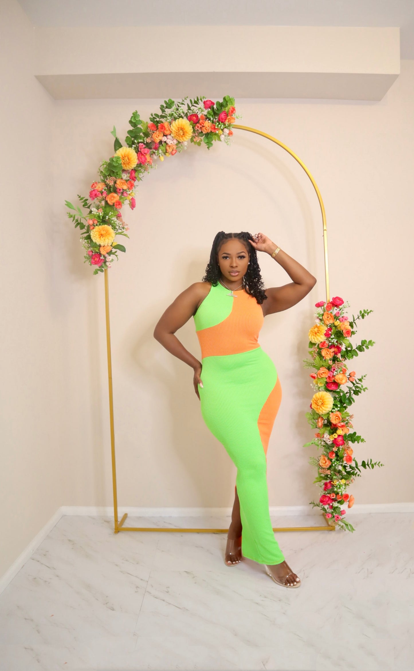 Sherbet Texture Bodycon