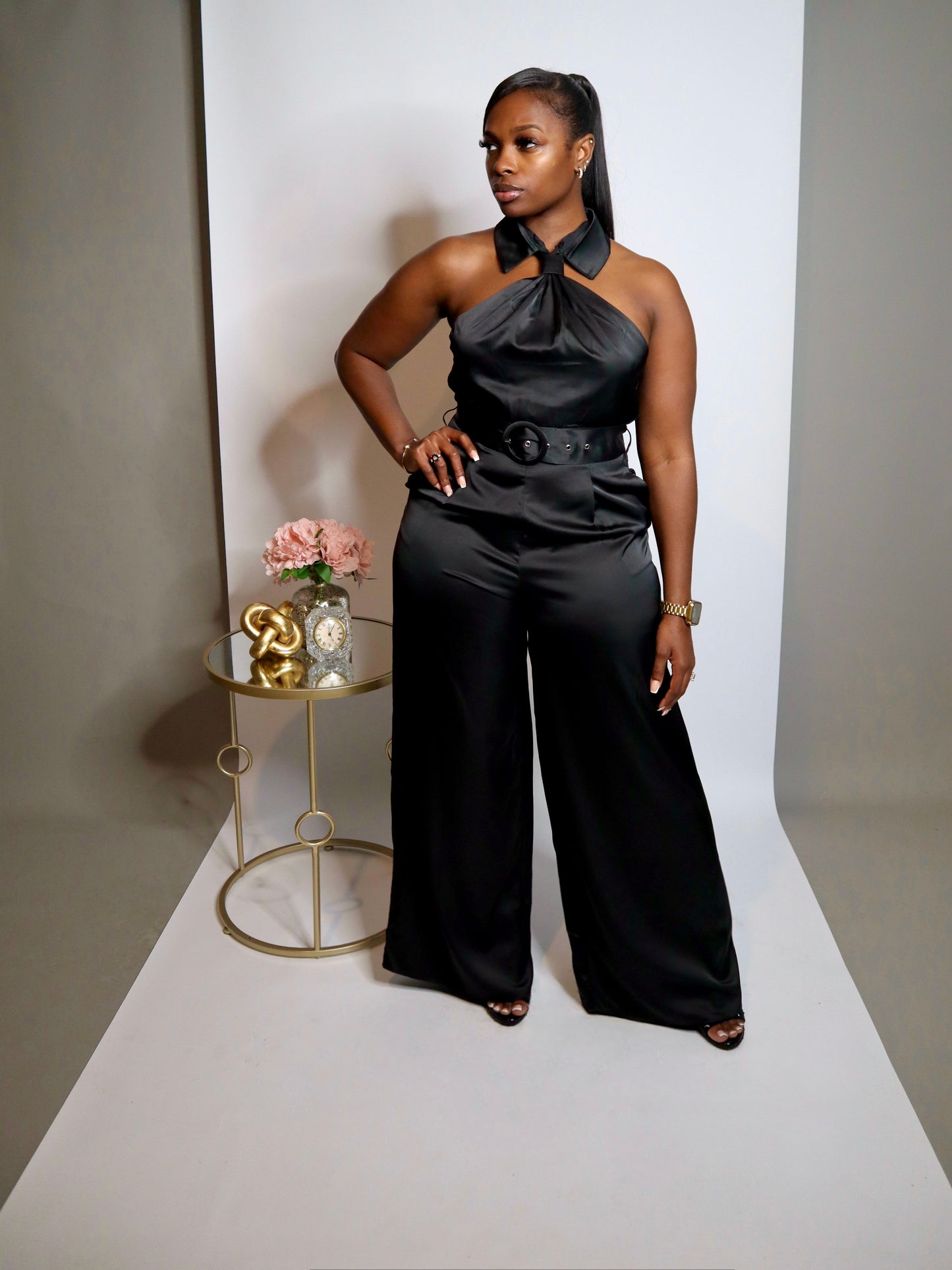 Mrs. Smith Silk Jumpsuit