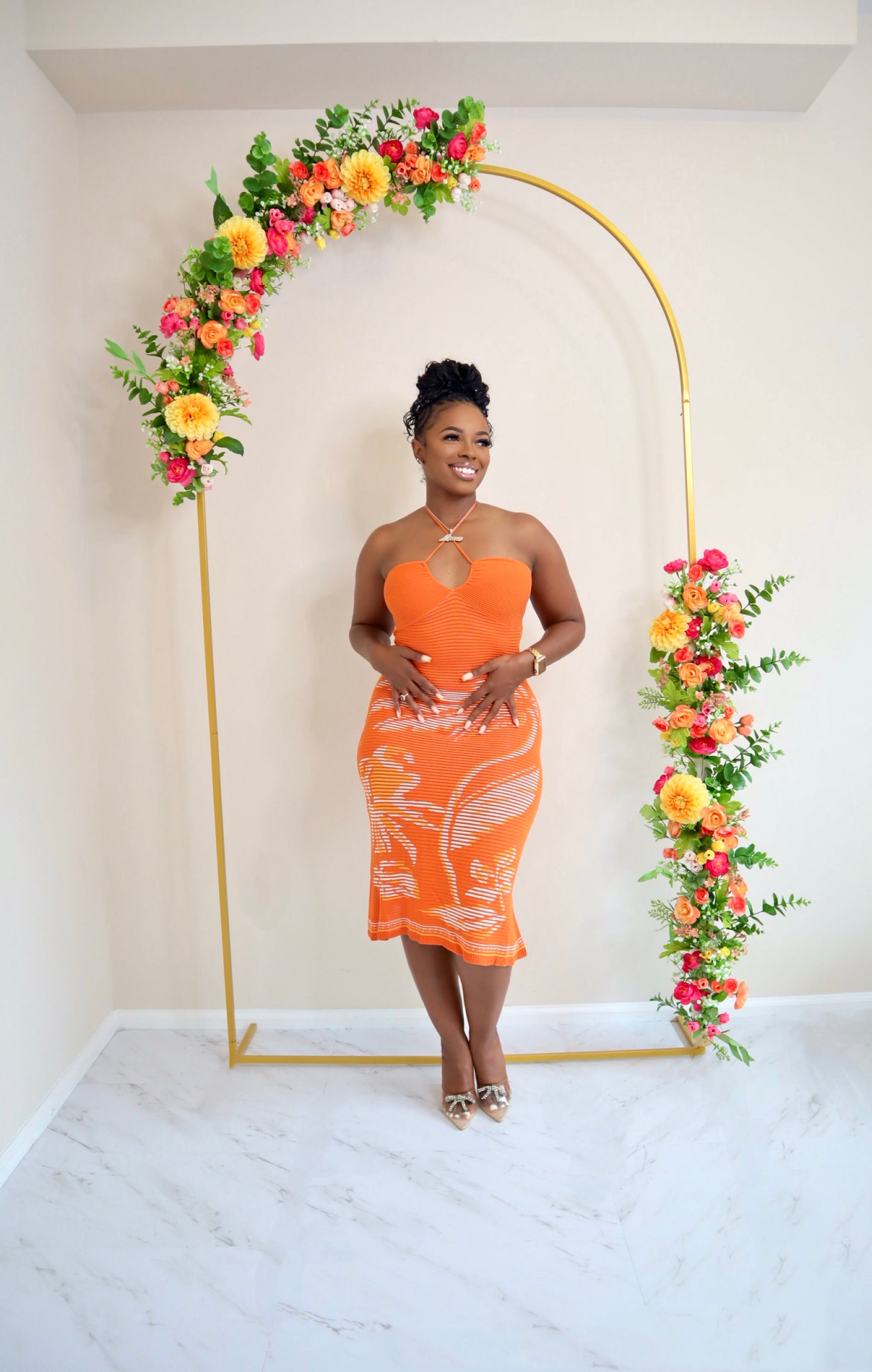 Flirty Sunkist Maxi