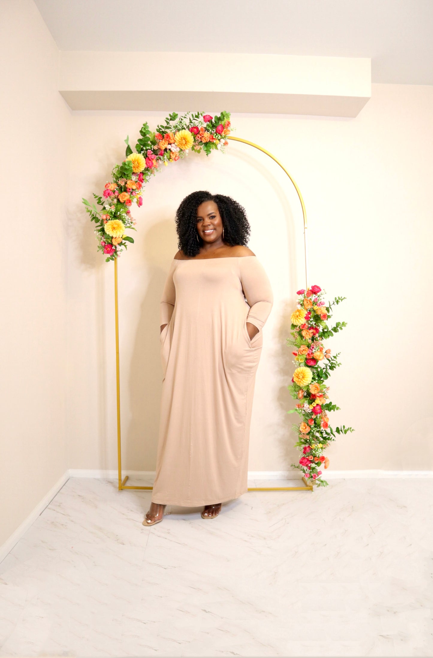 Making Moves Maxi Dress