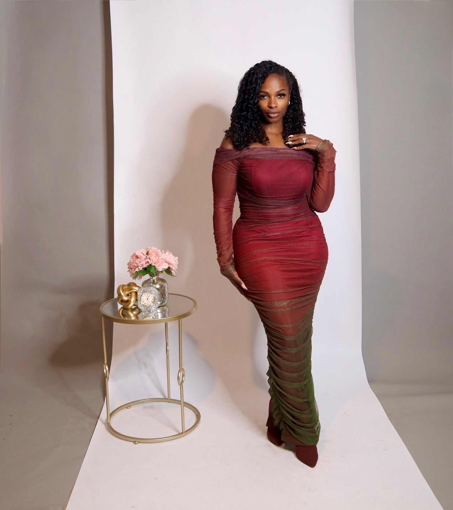 Fall Fantasy Ombre Dress