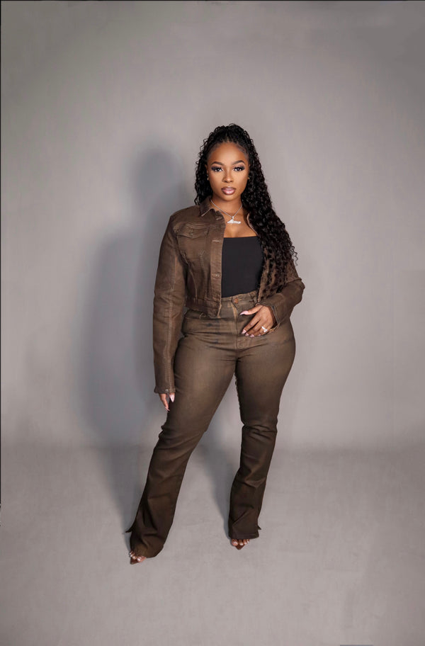 Copper Cutie Denim Set