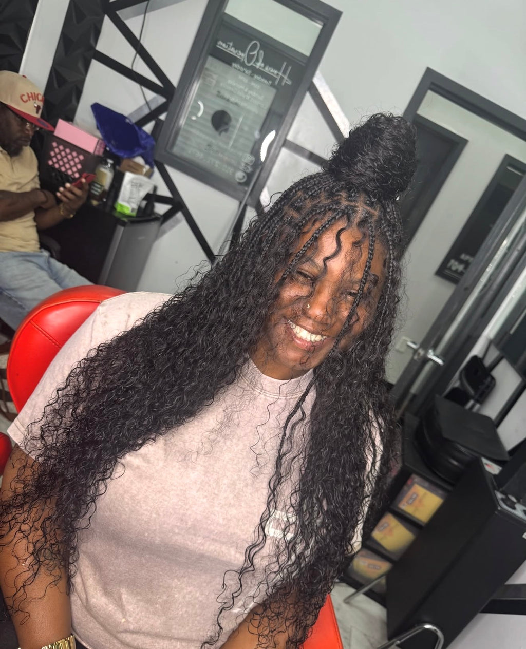 Burmese Curly Bulk Braiding Hair