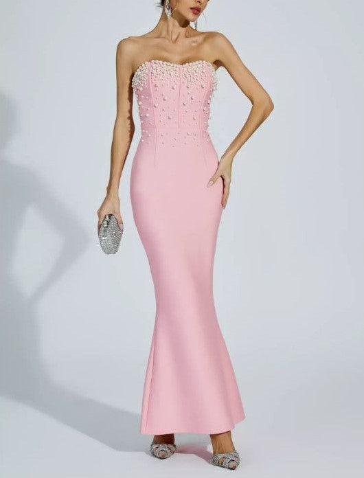 Princess Pink Pearl Dress